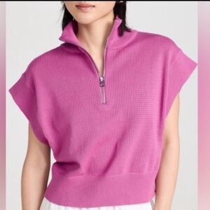 Varley Fulton cropped knit sweater